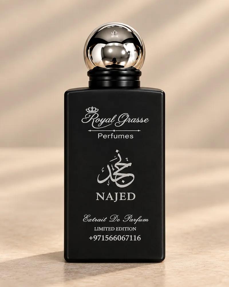 Najed fragrance bottle alone